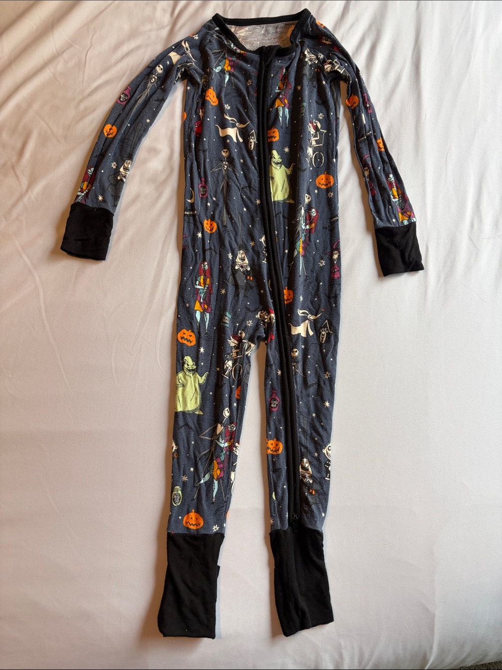 Little Sleepies Nightmare Before Christmas Zippie